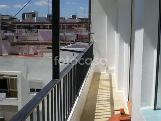 Balcony of Flat for rent in Valencia  with Air Conditioner, Furnished and Oven