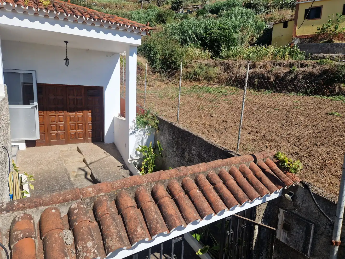 Vista exterior de Casa o xalet en venda en Teror amb Calefacció, Jardí privat i Terrassa