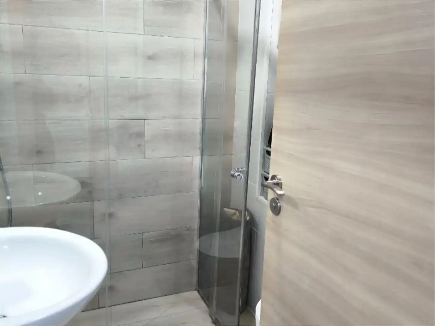 Badezimmer von Wohnungen zur Miete in Castellón de la Plana / Castelló de la Plana mit Klimaanlage, Möbliert und Balkon