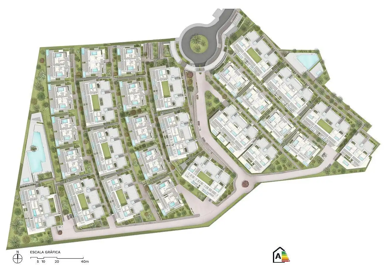 Exterior view of Apartments for sale in Marbella  with Air Conditioner, Terrace and Storage room