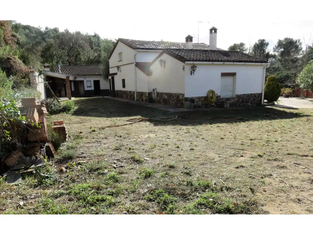 Finca rústica en venta en Vallromanes con Calefacción, Jardín privado y Amueblado