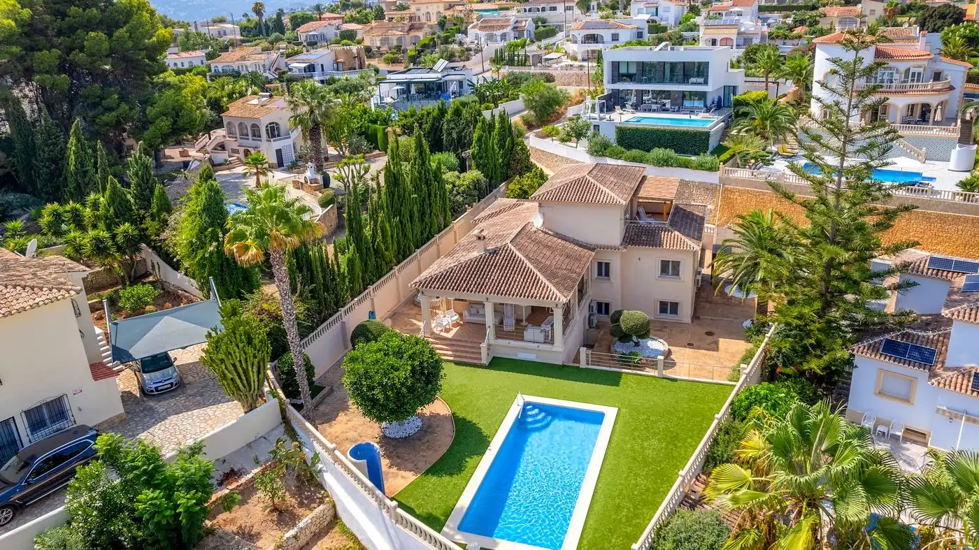 Vista exterior de Casa o chalet en venta en Benissa con Jardín privado, Terraza y Trastero