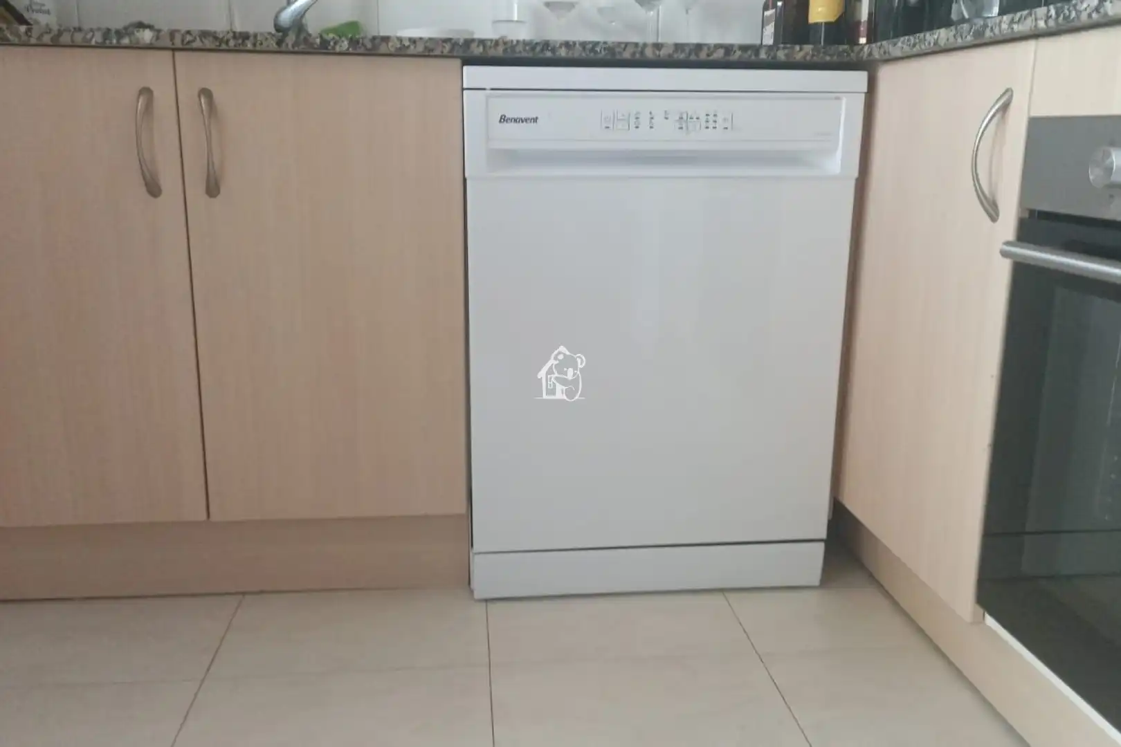 Cocina de Apartamento de alquiler en Rojales con Aire acondicionado, Terraza y Piscina