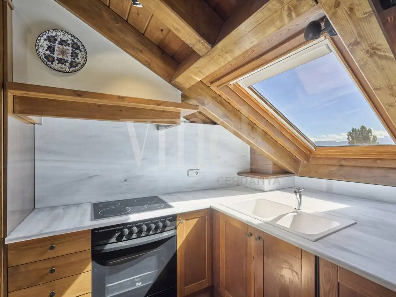 Kitchen of Duplexes for sale in Puigcerdà  with Heating, Parquet flooring and Terrace