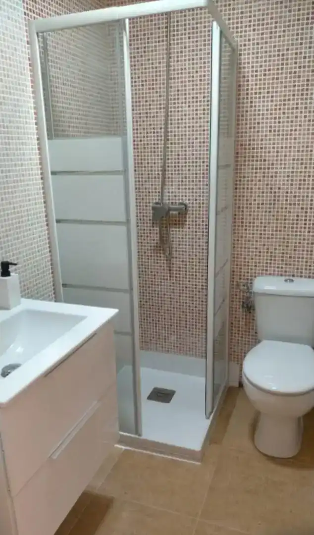 Baño de Apartamento en venta en Vera con Aire acondicionado, Piscina y Balcón