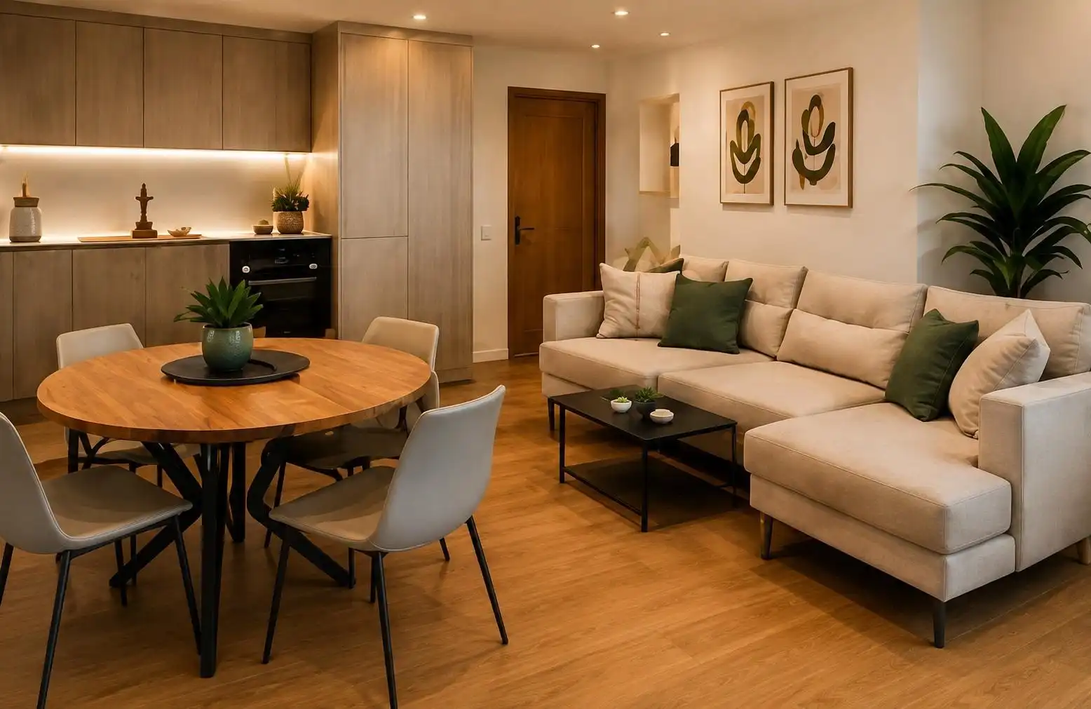 Sala d'estar de Apartament en venda en Los Alcázares amb Aire condicionat, Terrassa i Moblat