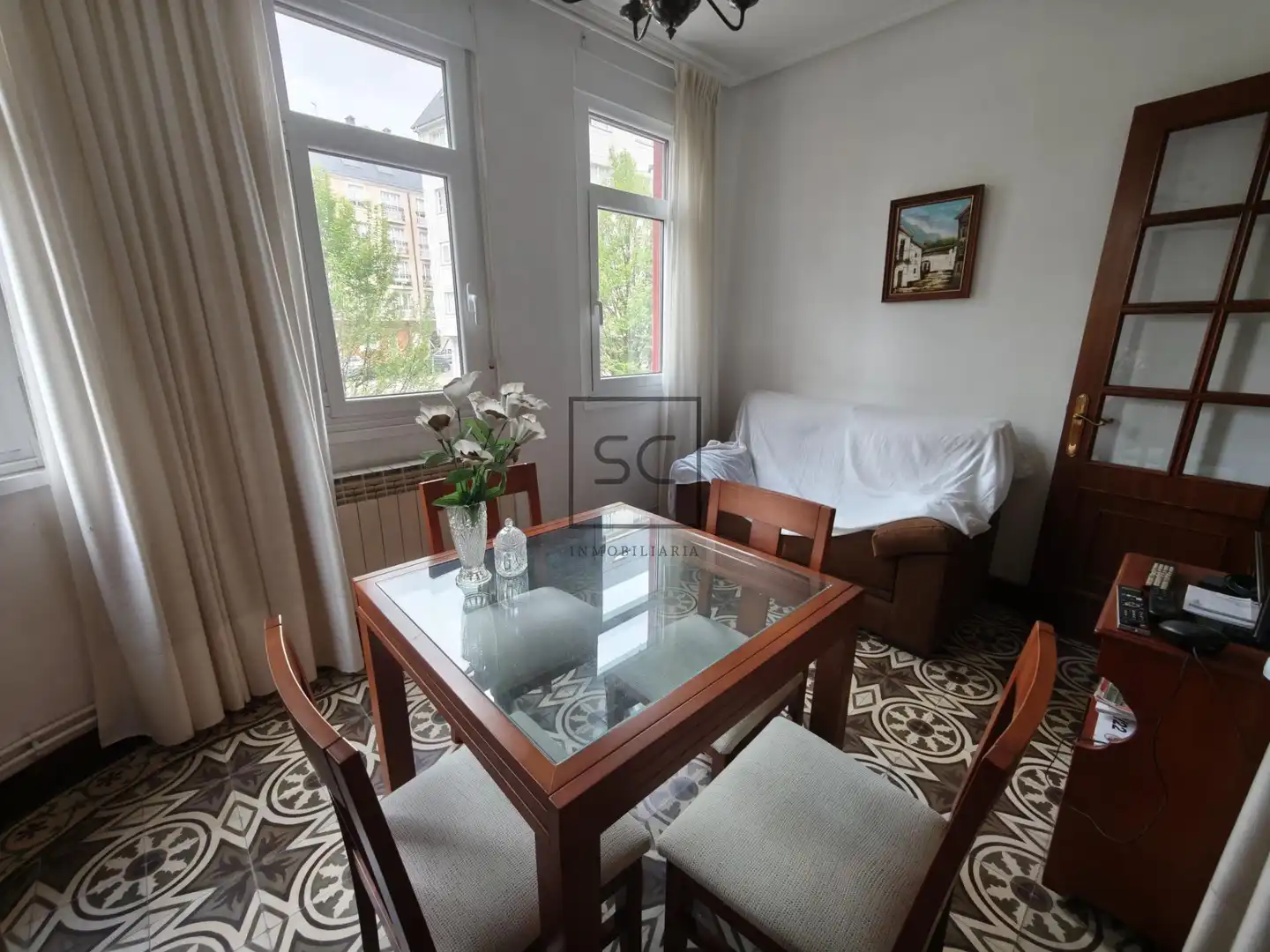 Living room of Houses for sale in Ferrol  with Heating, Private garden and Storage room