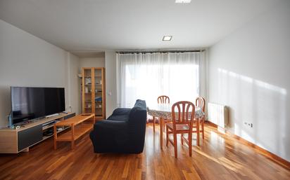 Living room of Flat for sale in La Pobla de Cérvoles  with Heating, Parquet flooring and Balcony