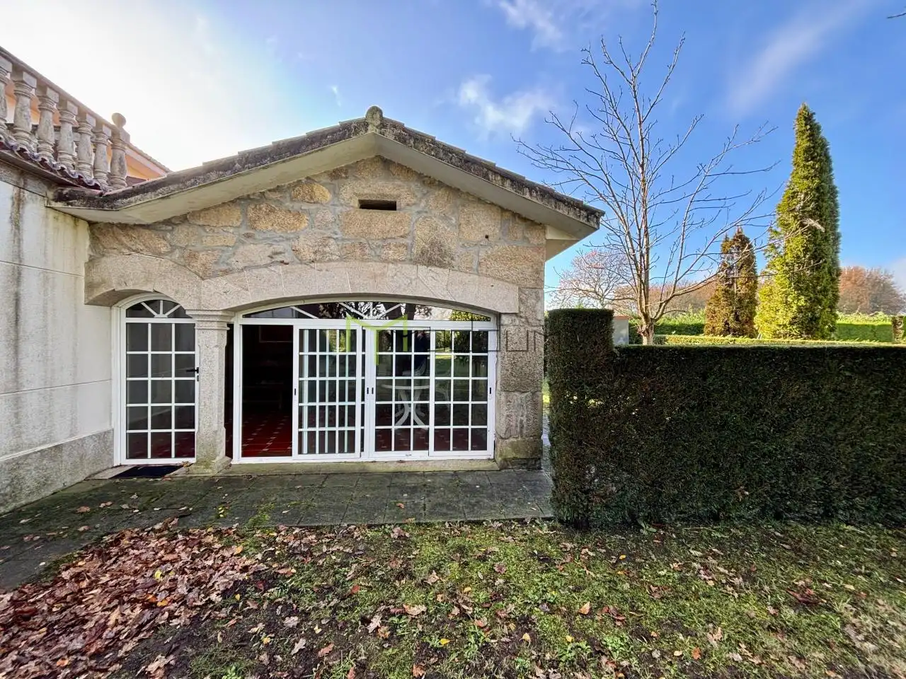Vista exterior de Casa o chalet en venta en Silleda con Calefacción, Jardín privado y Parquet