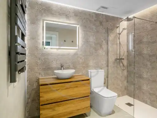 Bathroom of Houses for sale in Calonge i Sant Antoni  with Air Conditioner, Heating and Private garden