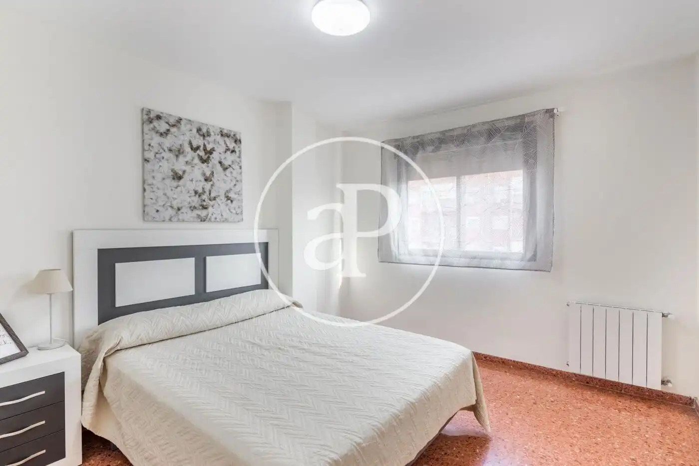 Bedroom of Flat for rent in Valencia  with Heating, Furnished and Balcony