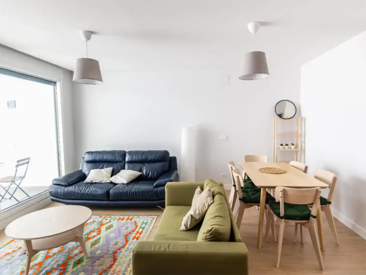Sala d'estar de Apartament de lloguer en Zona de Plaza de Barcelos