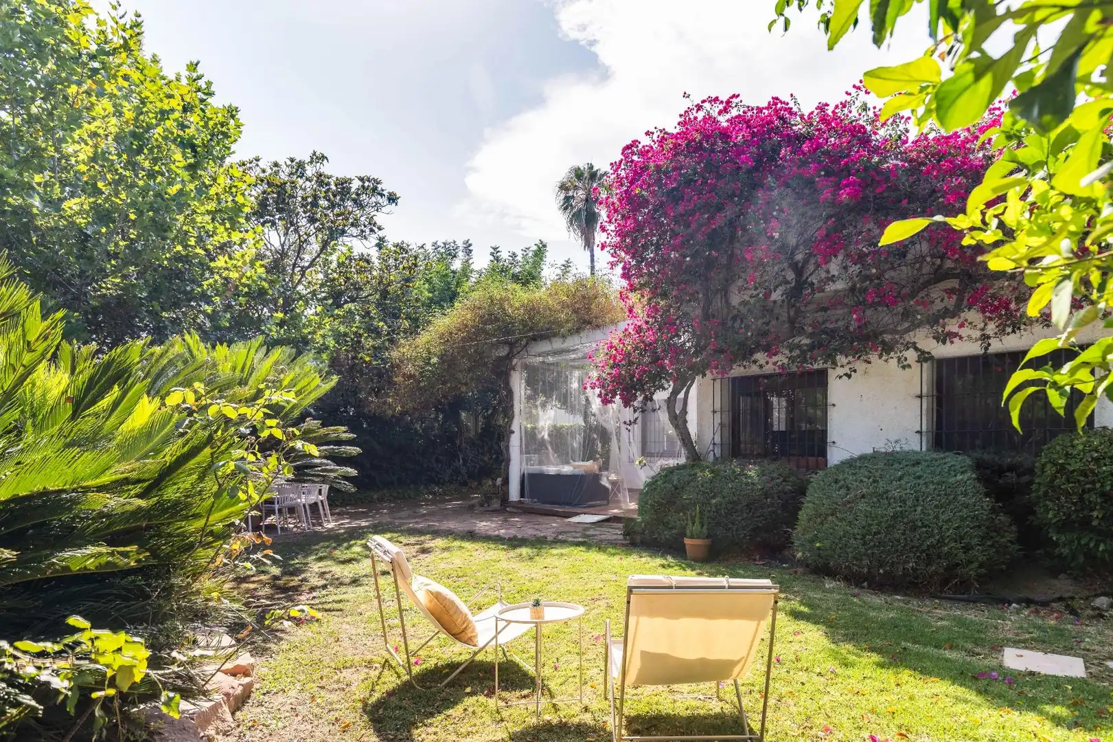 Garden of Houses for sale in Rocafort  with Air Conditioner, Heating and Private garden