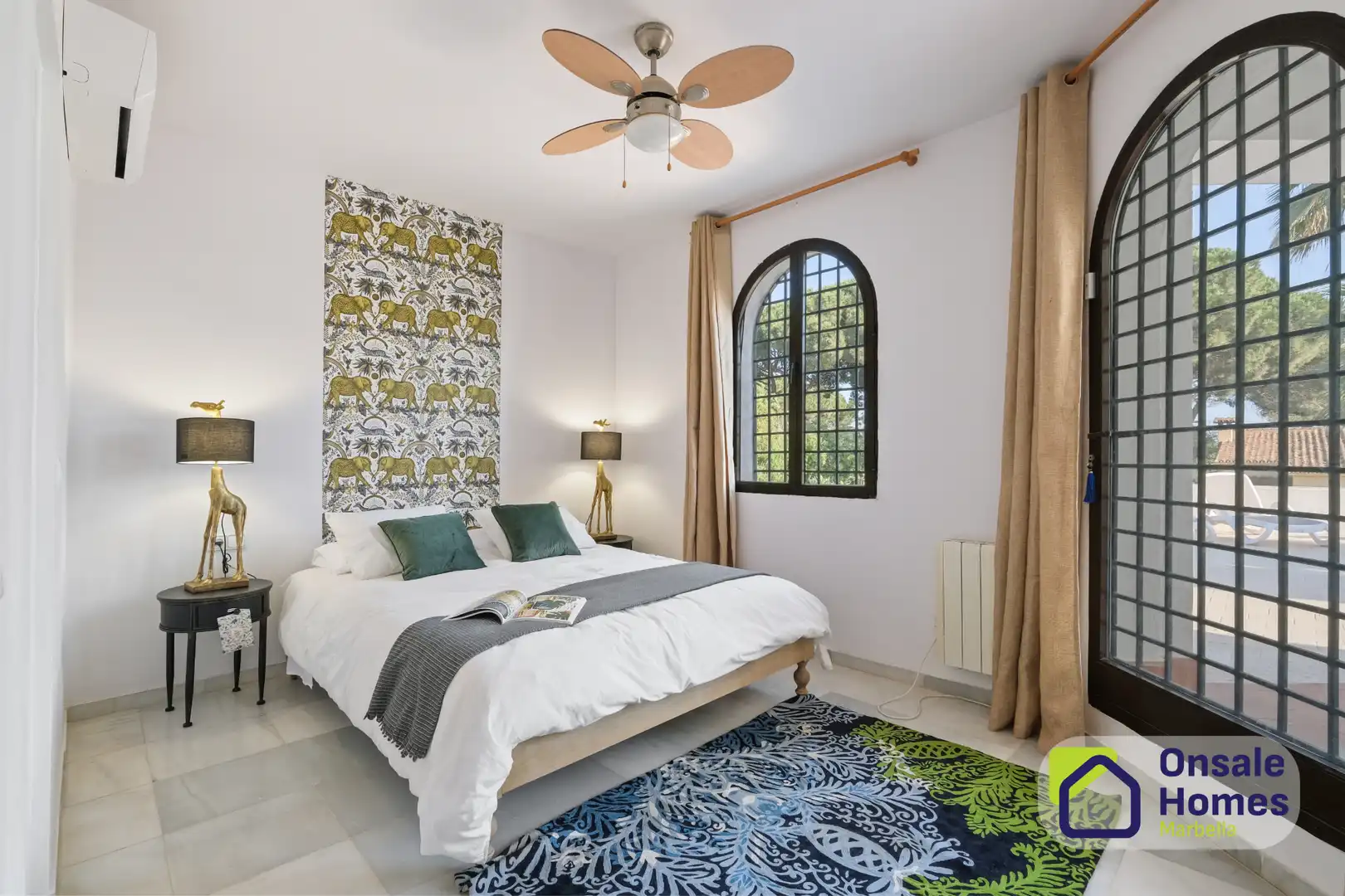 Habitación de Casa o chalet en venta en Marbella con Aire acondicionado, Jardín privado y Terraza
