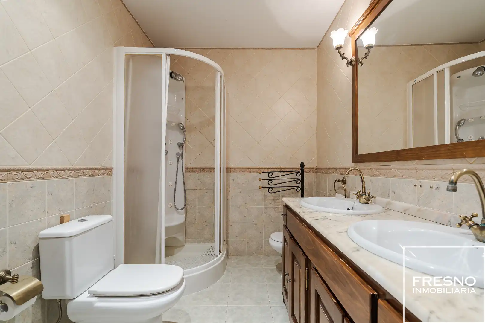 Baño de Casa adosada en venta en Yepes con Aire acondicionado, Calefacción y Trastero