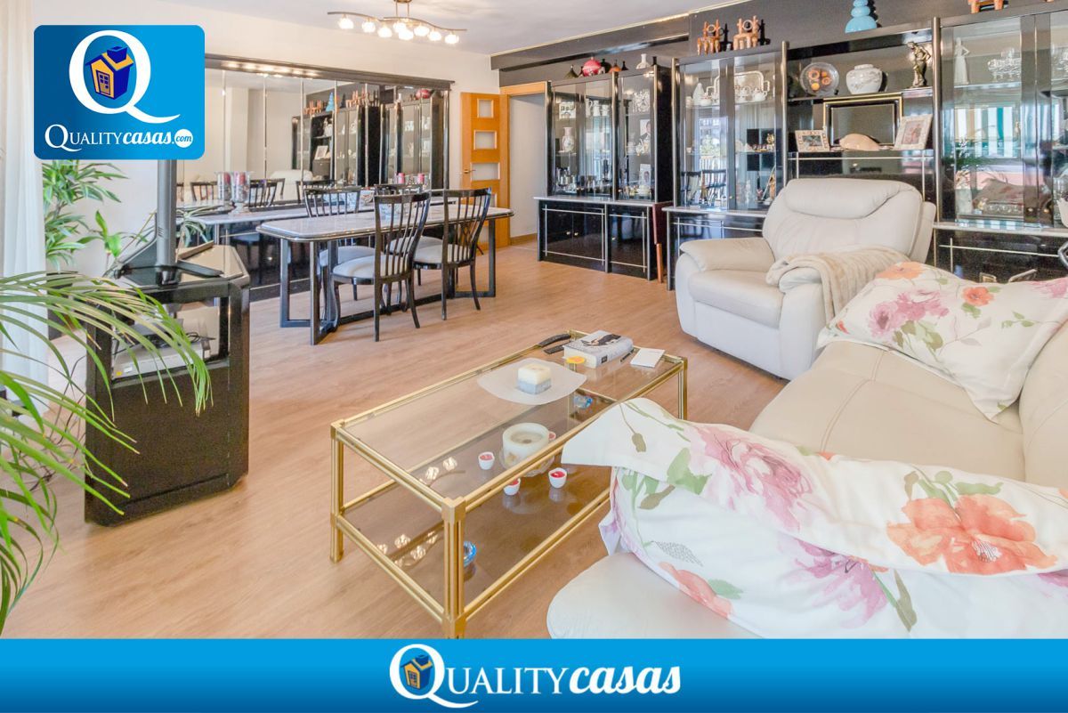 Sala de estar de Piso en venta en Alicante / Alacant con Aire acondicionado, Calefacción y Terraza