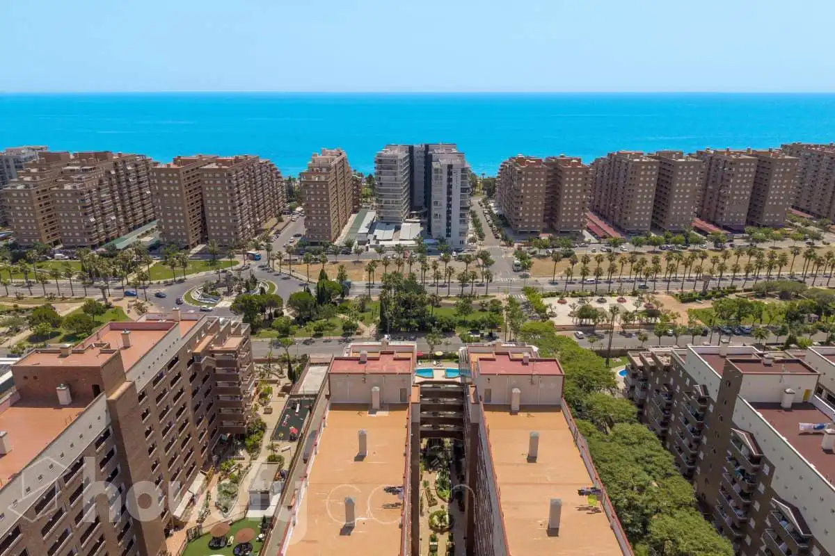 Exterior view of Flat for rent in Oropesa del Mar / Orpesa  with Air Conditioner, Terrace and Balcony