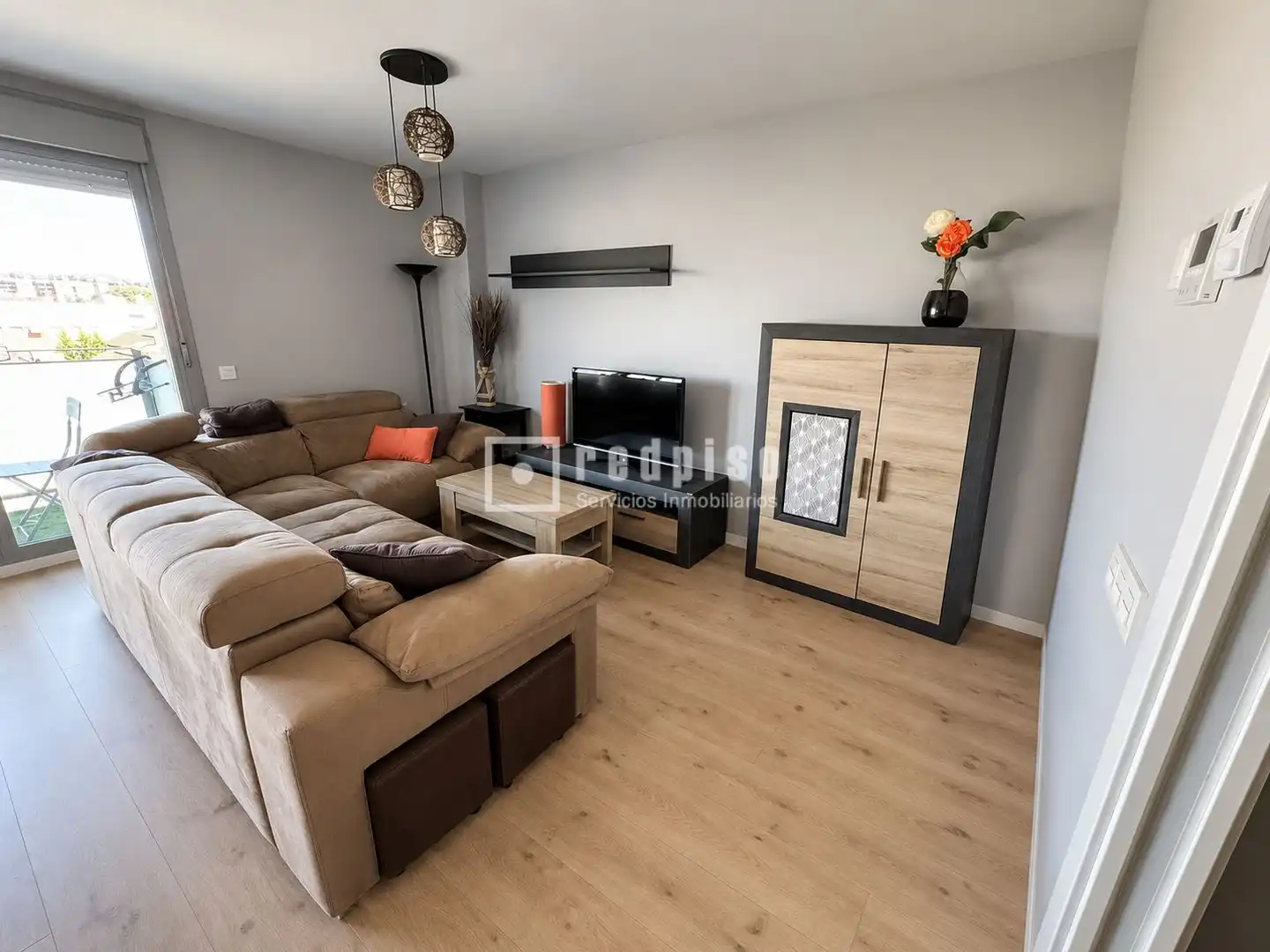 Sala de estar de Piso en venta en Rivas-Vaciamadrid con Aire acondicionado, Calefacción y Jardín privado