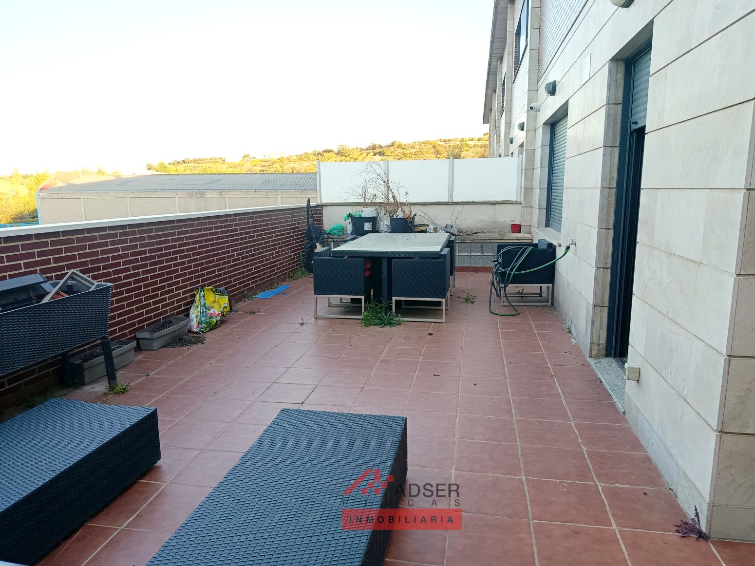 Terrace of Single-family semi-detached for sale in Entrena  with Heating, Parquet flooring and Terrace