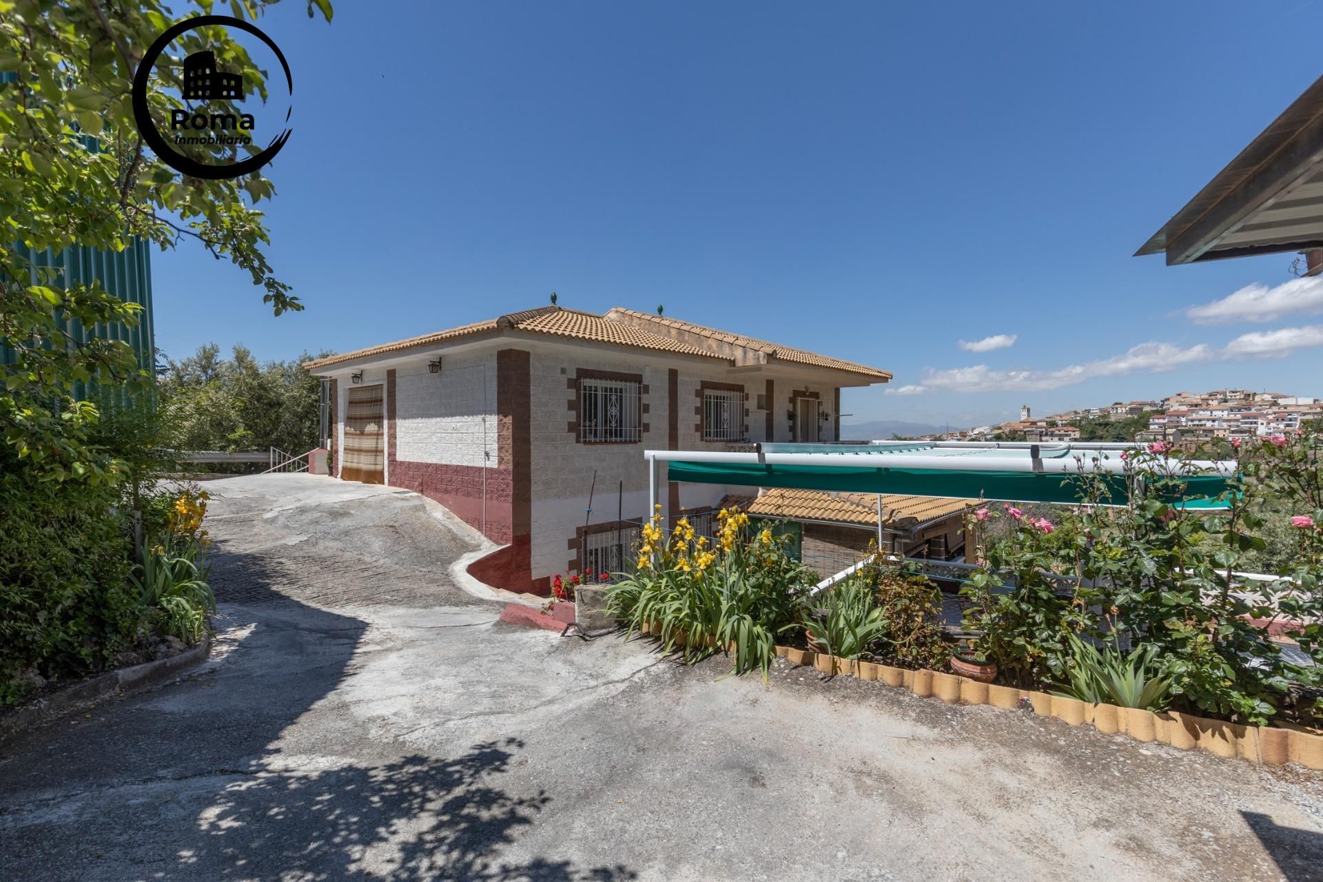 Exterior view of House or chalet for sale in Cogollos de la Vega  with Heating, Terrace and Storage room