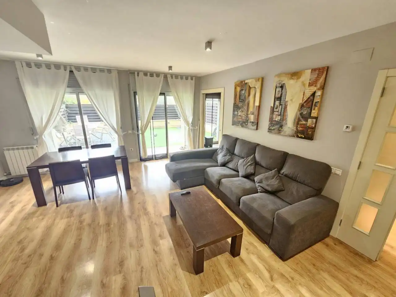 Sala de estar de Dúplex en venta en Viladecavalls con Aire acondicionado, Calefacción y Terraza