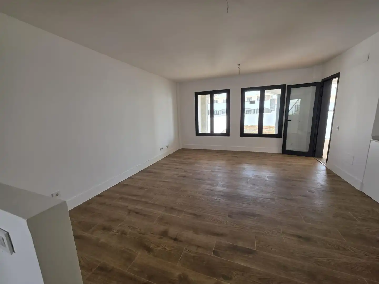 Living room of Ground floor for sale in La Oliva  with Private garden, Terrace and Community pool