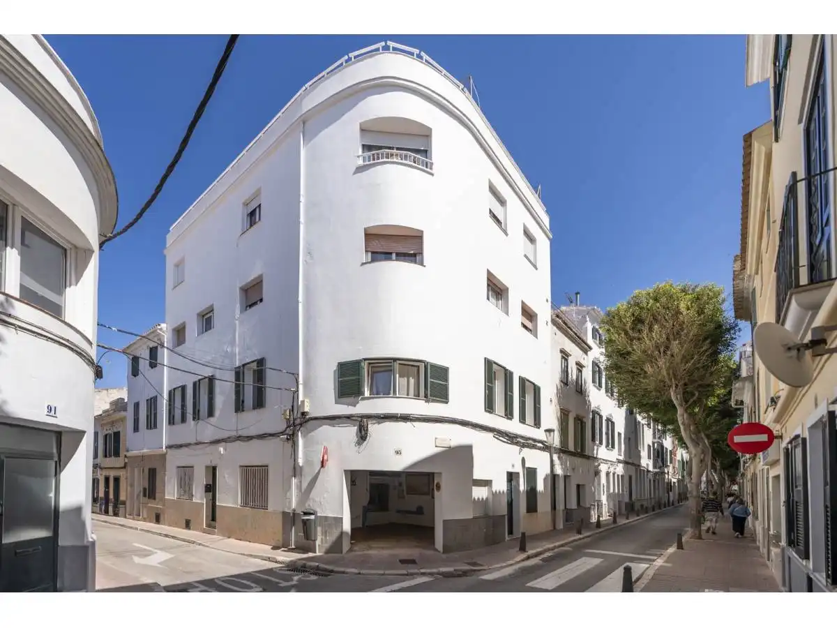 Vista exterior de Apartamento en venta en Maó - Mahón con Terraza