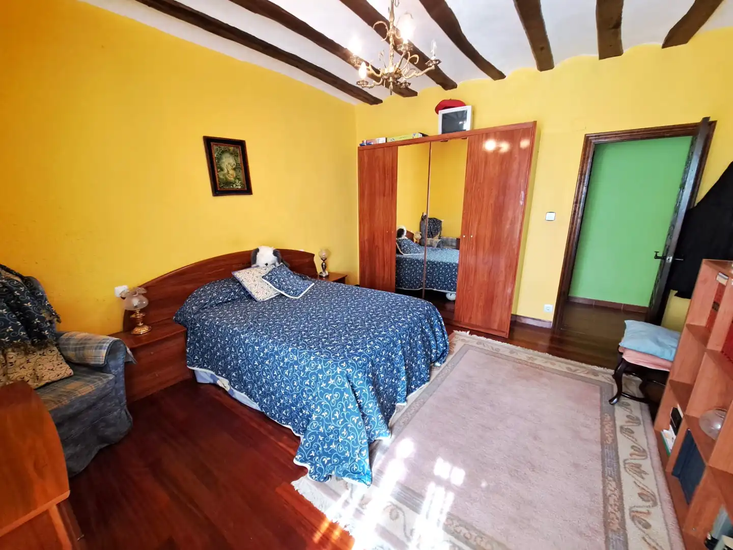 Dormitori de Casa adosada en venda en Baños de Rioja amb Calefacció, Jardí privat i Terrassa