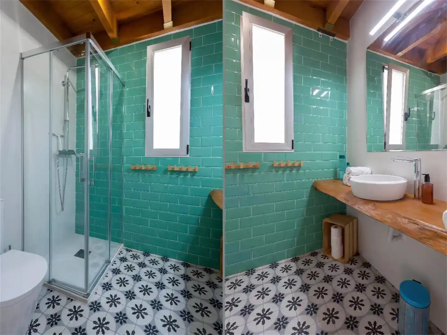 Bany de Apartament de lloguer en  Valencia Capital amb Aire condicionat