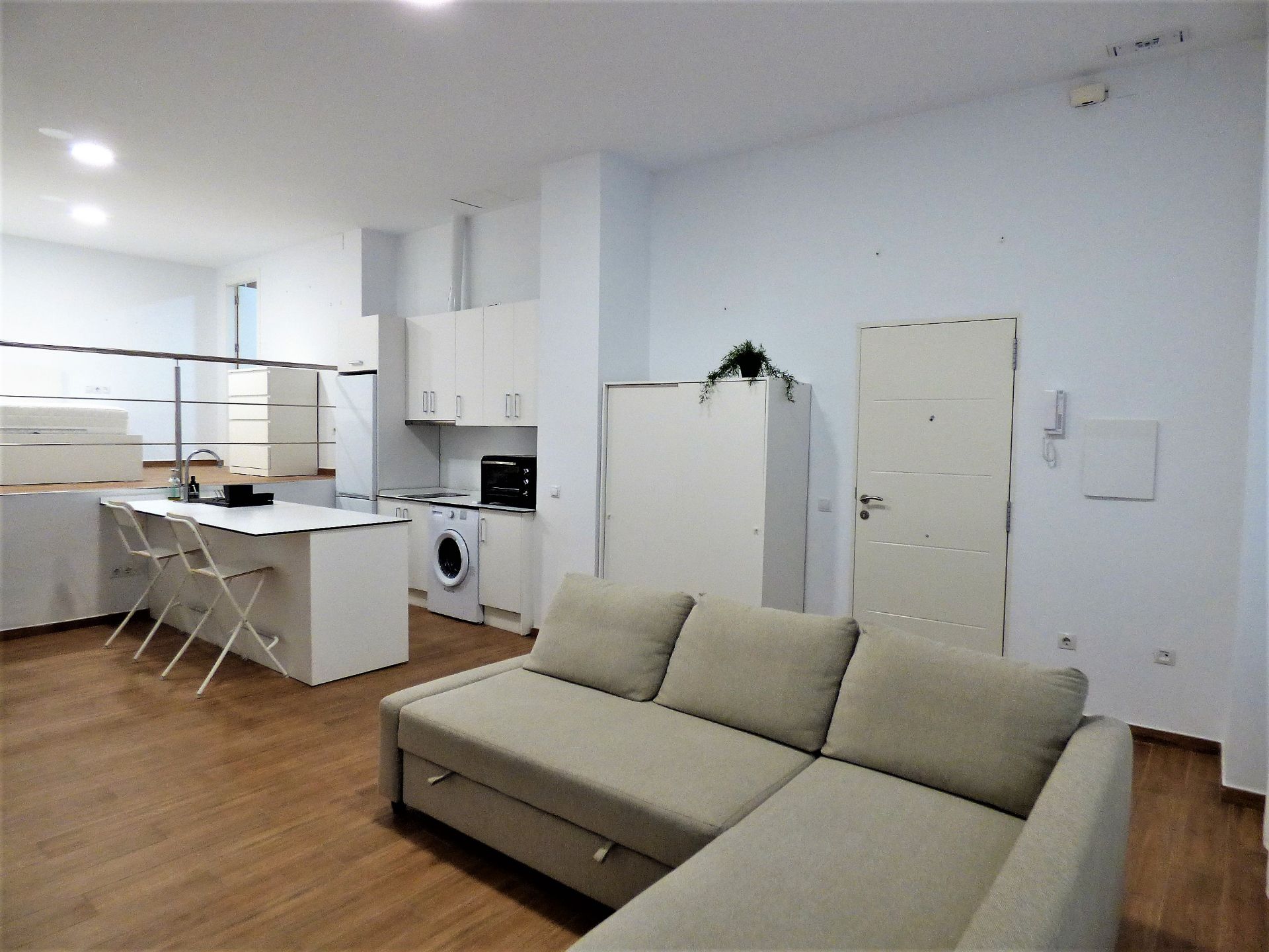 Sala de estar de Loft en venta en  Cádiz Capital con Aire acondicionado, Calefacción y Amueblado