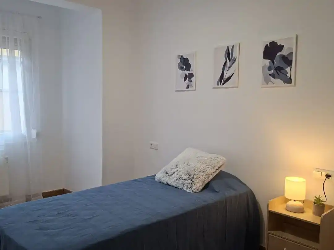 Schlafzimmer von Wohnung zur Miete in Ponferrada mit Klimaanlage und Möbliert
