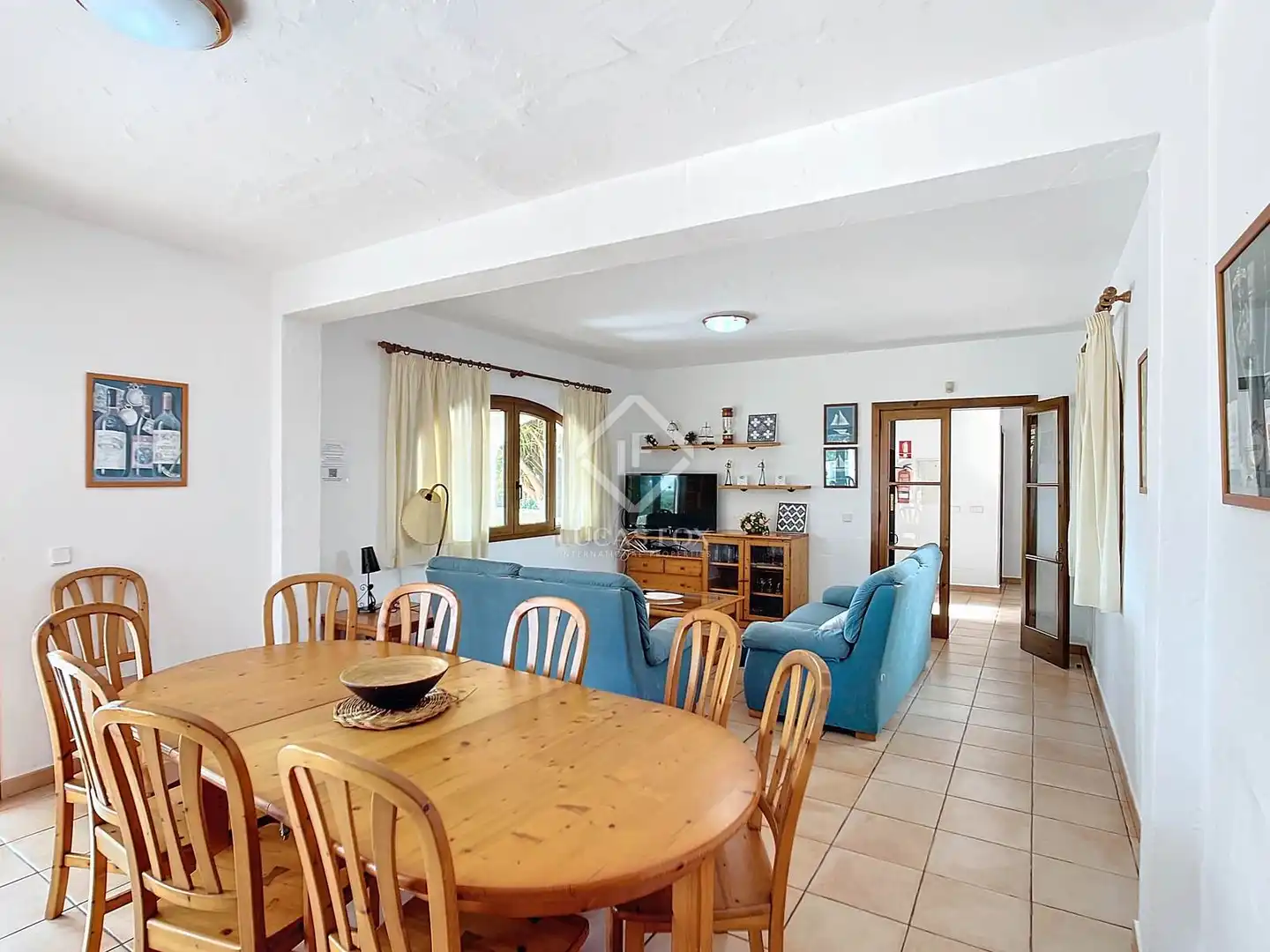 Esszimmer von Country house zum Verkauf in Ciutadella de Menorca mit Klimaanlage, Heizung und Privatgarten