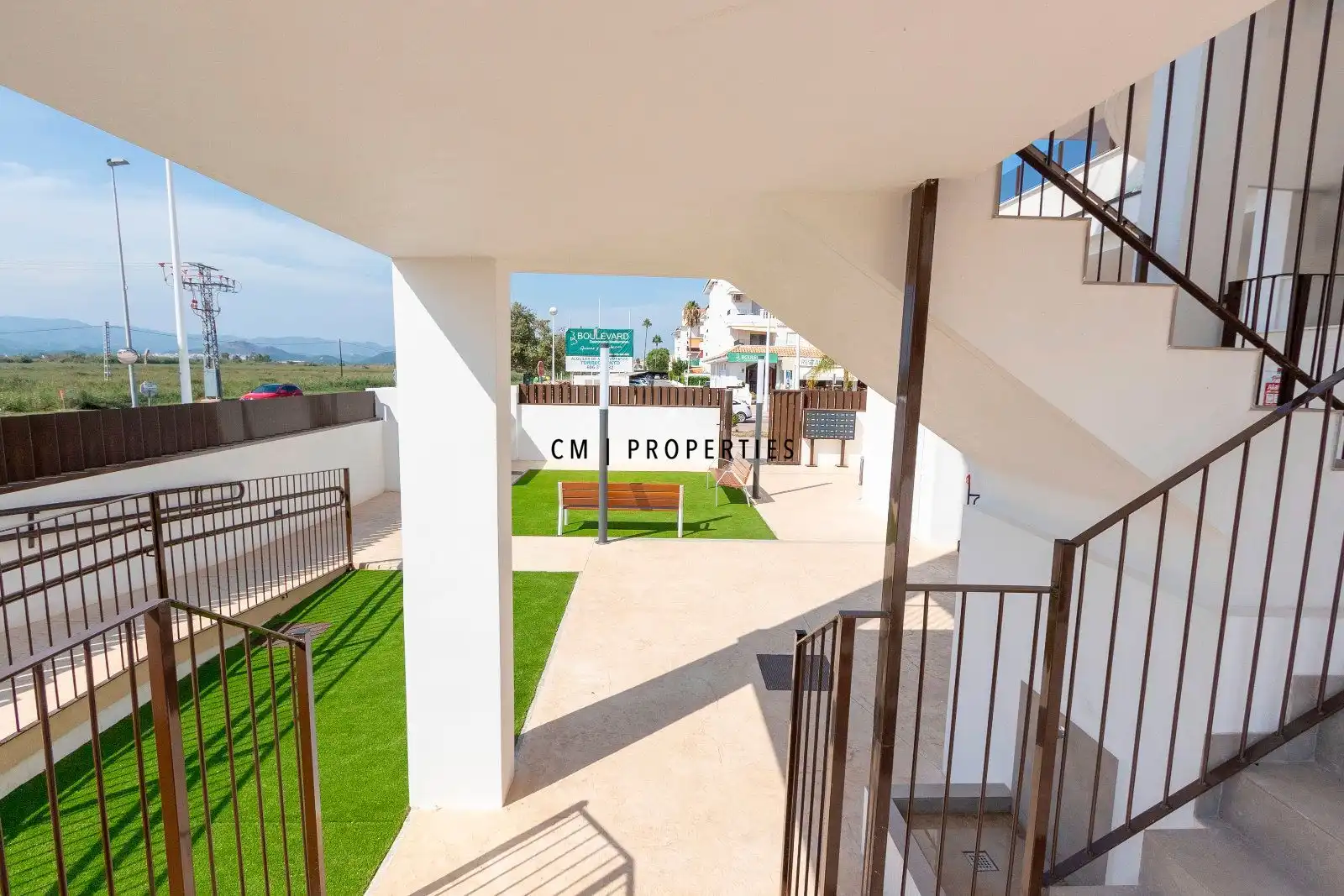 Exterior view of Attic for rent in Sagunto / Sagunt  with Air Conditioner, Heating and Parquet flooring