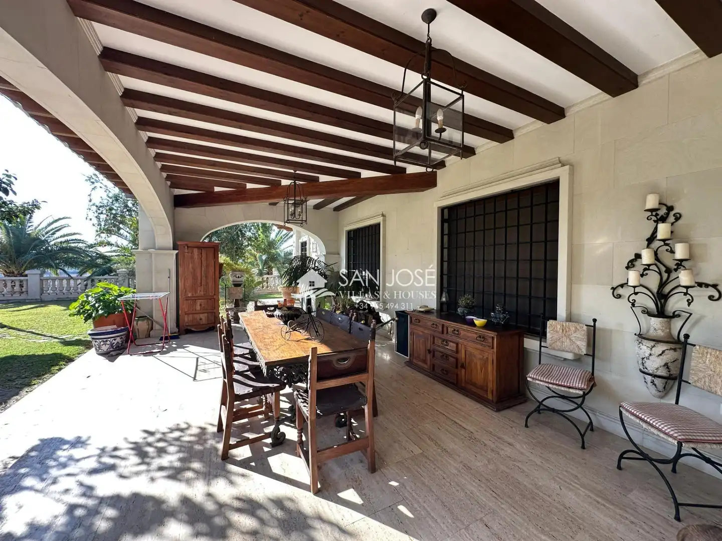 Terraza de Casa o chalet en venta en Novelda con Aire acondicionado, Calefacción y Jardín privado