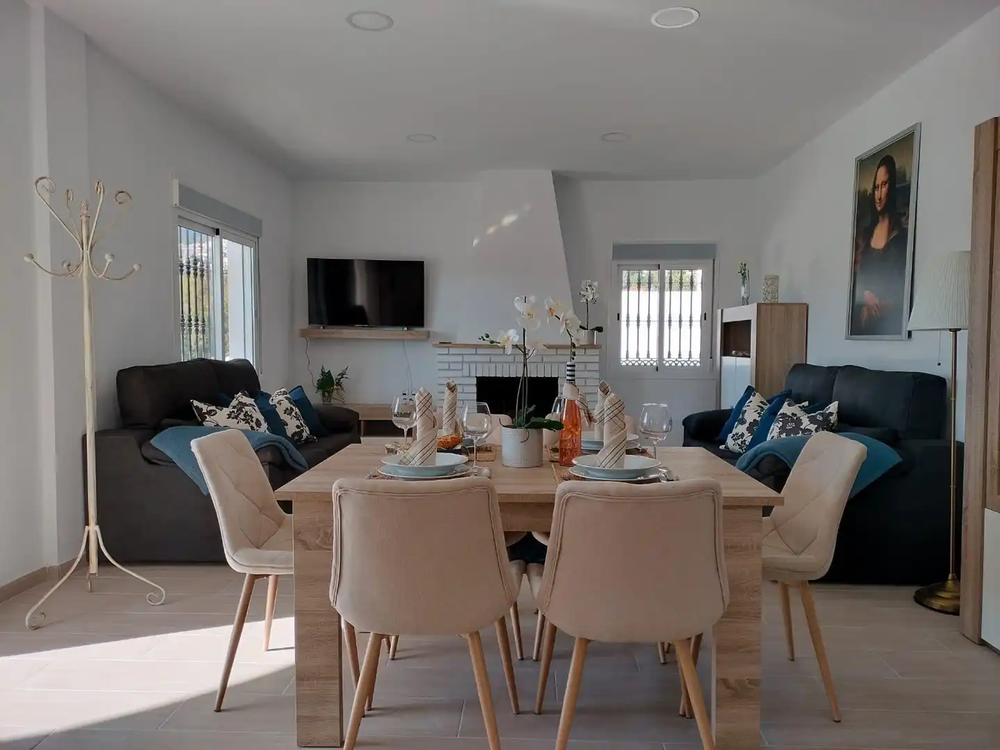 Comedor de Casa o chalet en venta en Benalmádena con Aire acondicionado, Calefacción y Jardín privado