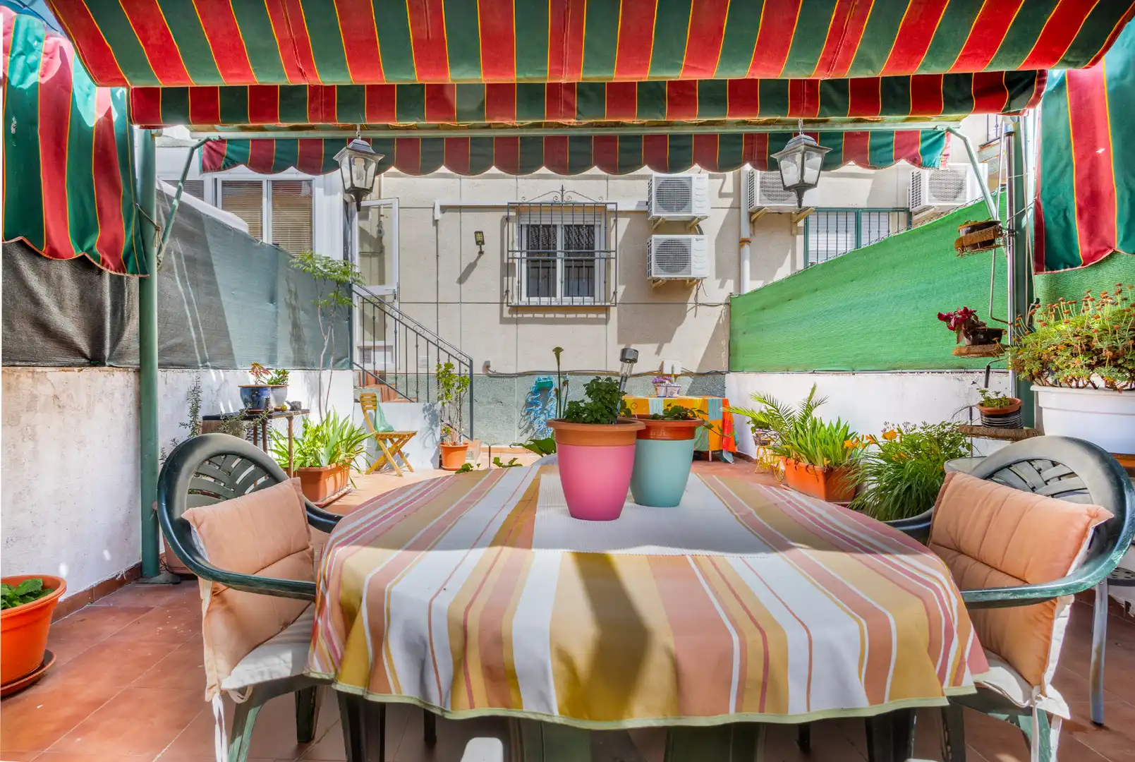 Terrace of Flat for sale in Brunete  with Air Conditioner, Heating and Private garden