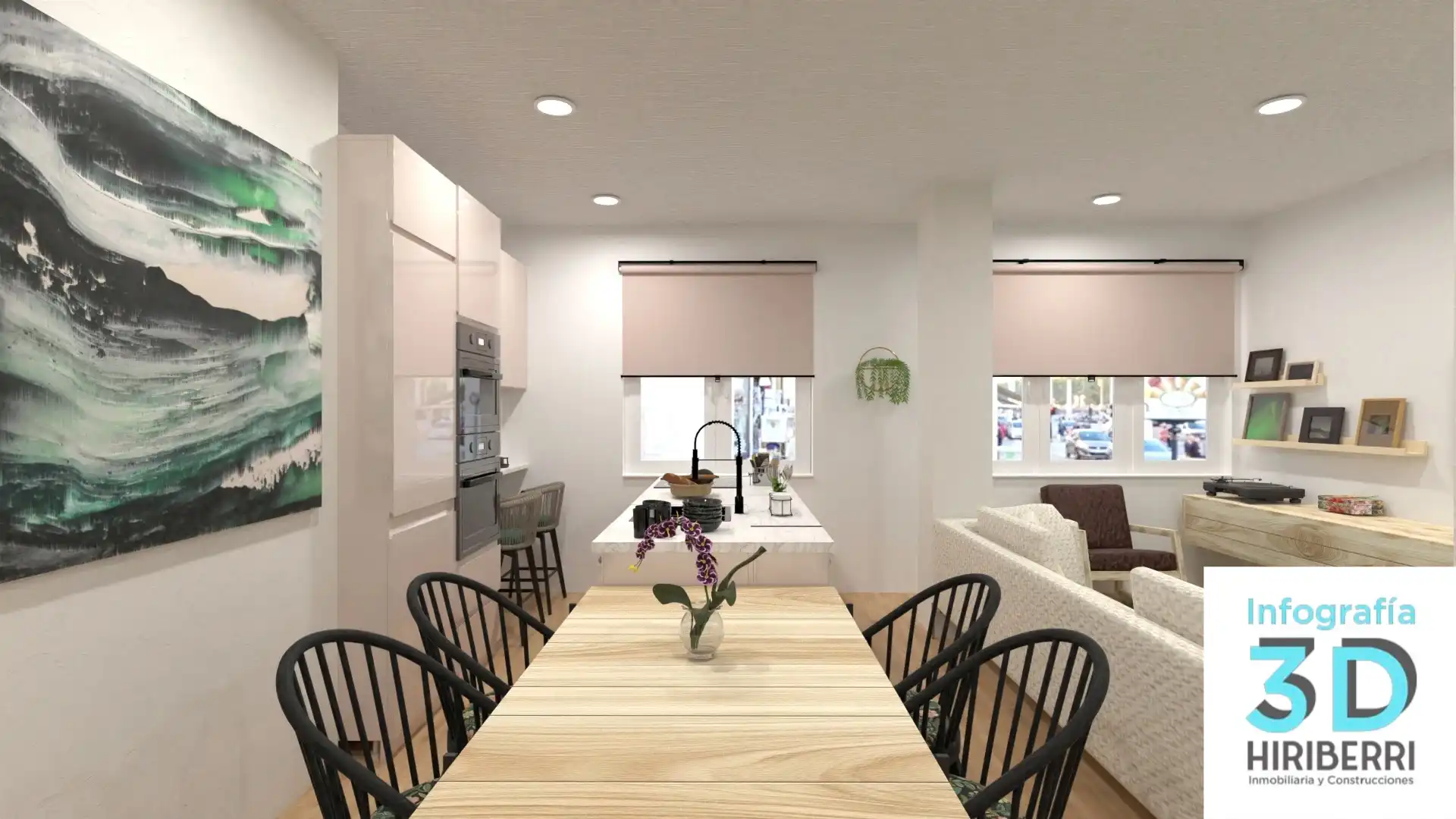 Cocina de Piso en venta en Andoain con Trastero, Amueblado y Balcón