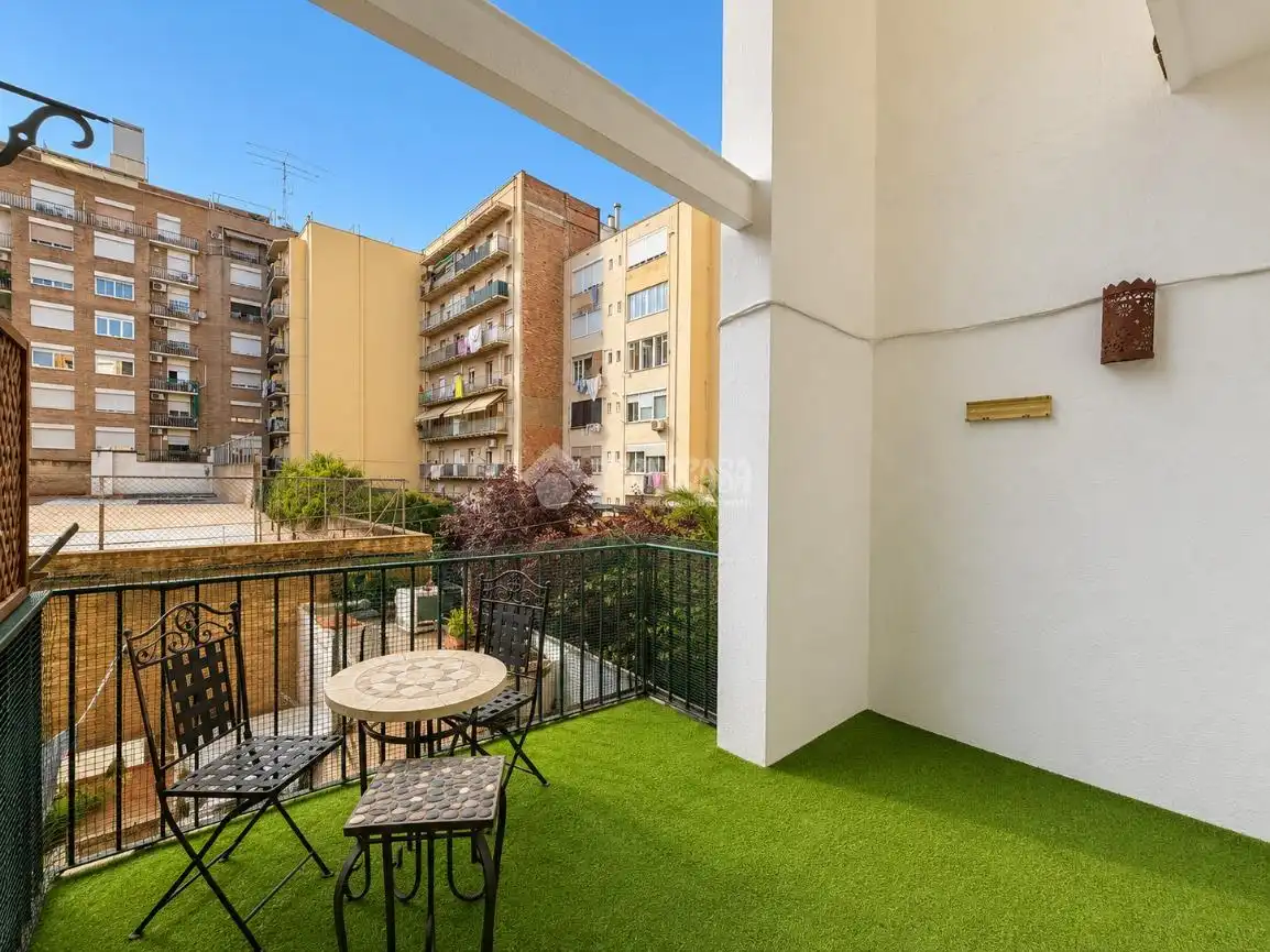 Terraza de Piso en venta en Barcelona con Parquet y Balcón