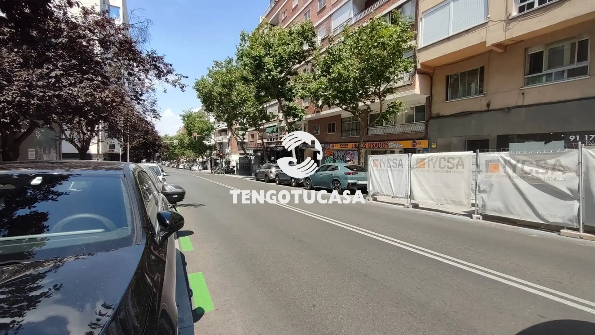 Exterior view of Garage for rent in Madrid