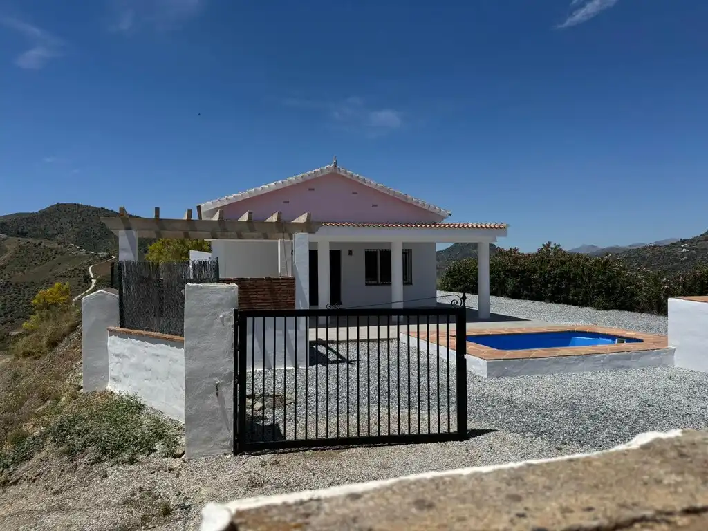 Exterior view of Country homes for sale in Cútar  with Terrace and Swimming Pool