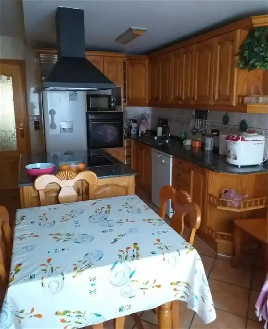 Kitchen of Flat for sale in Mas de las Matas  with Parquet flooring, Storage room and Balcony