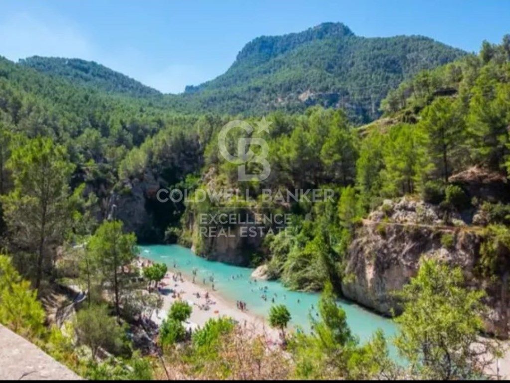 Exterior view of House or chalet for sale in Montanejos  with Terrace, Storage room and Balcony