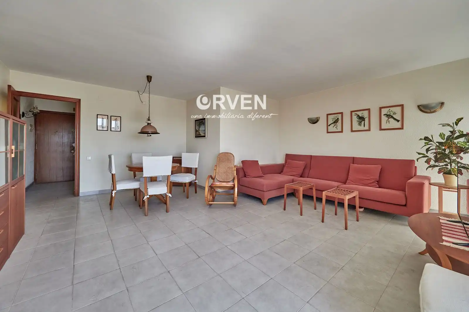 Sala de estar de Piso en venta en Torredembarra con Amueblado