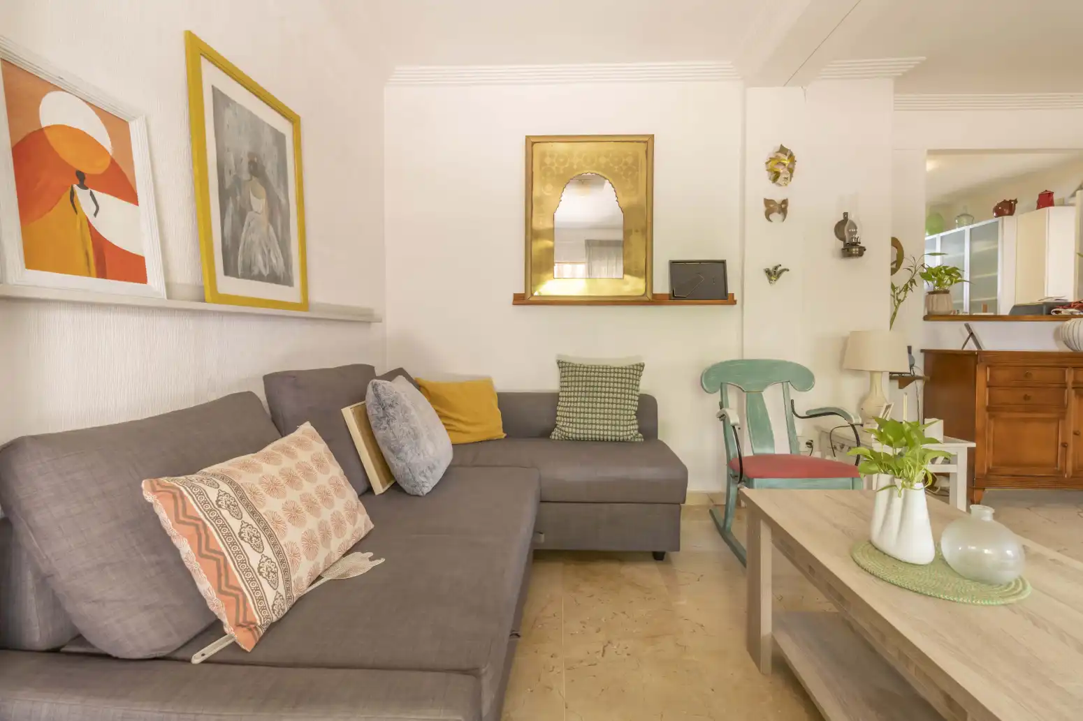 Living room of Houses for sale in Bormujos  with Air Conditioner, Terrace and Storage room