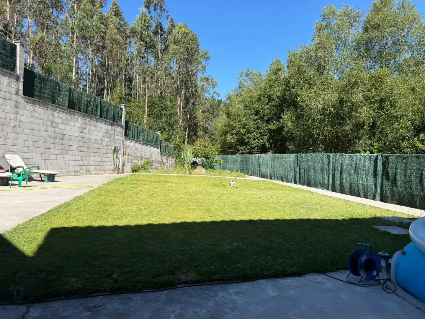 Jardín de Casa o chalet de alquiler en A Laracha   con Calefacción, Terraza y Trastero