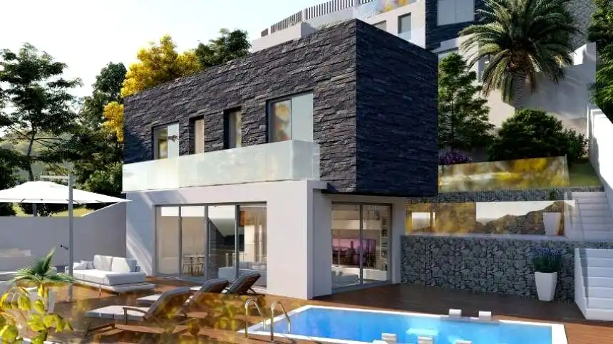 Vista exterior de Casa o chalet en venta en Málaga con Aire acondicionado, Jardín privado y Terraza