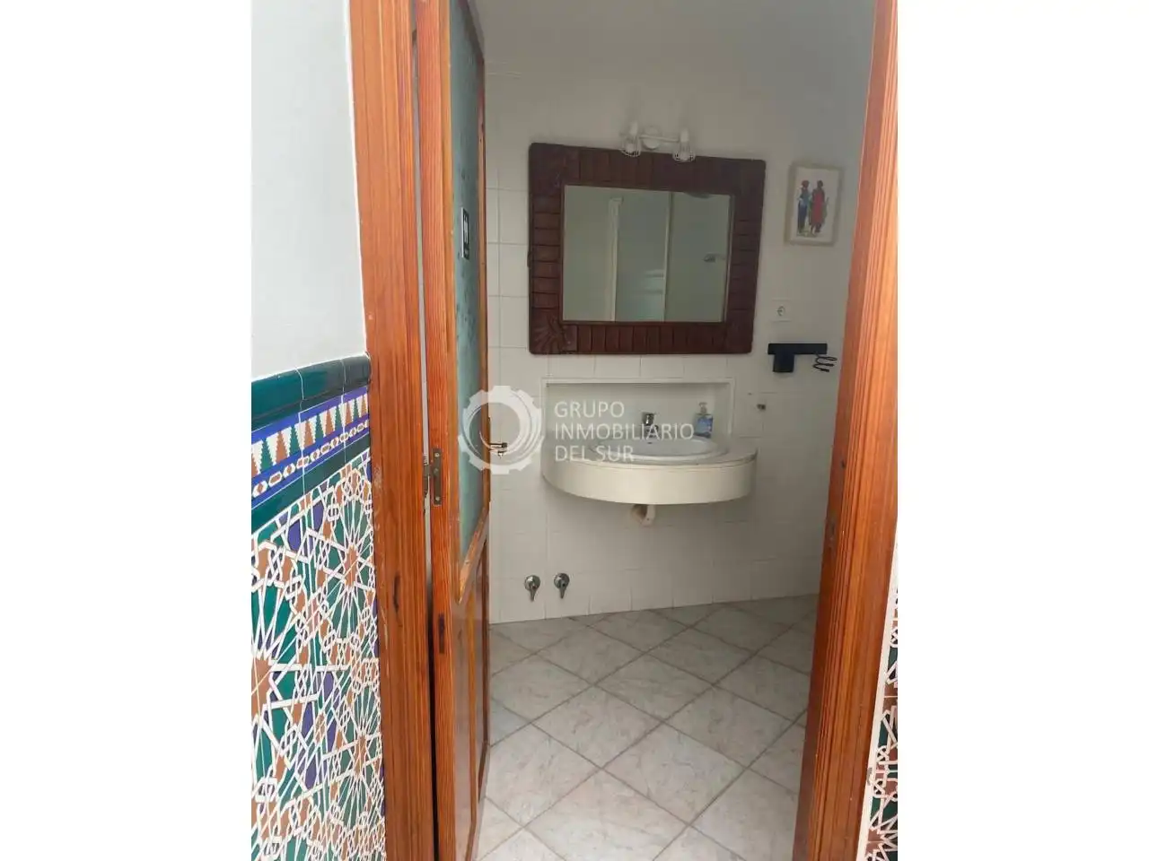 Bany de Casa adosada en venda en Puerto Real amb Aire condicionat, Jardí privat i Terrassa