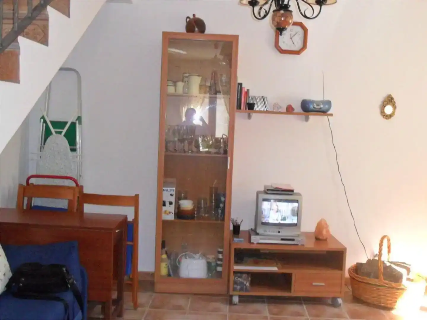 Sala d'estar de Pis en venda en Galende amb Jardí privat i Moblat