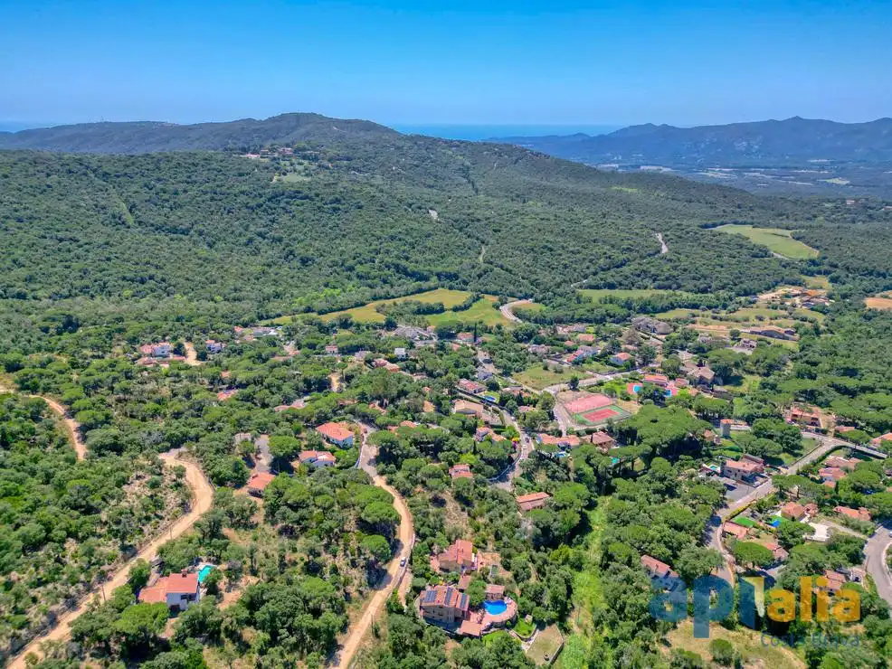 Exterior view of Houses for sale in Santa Cristina d'Aro  with Terrace and Swimming Pool