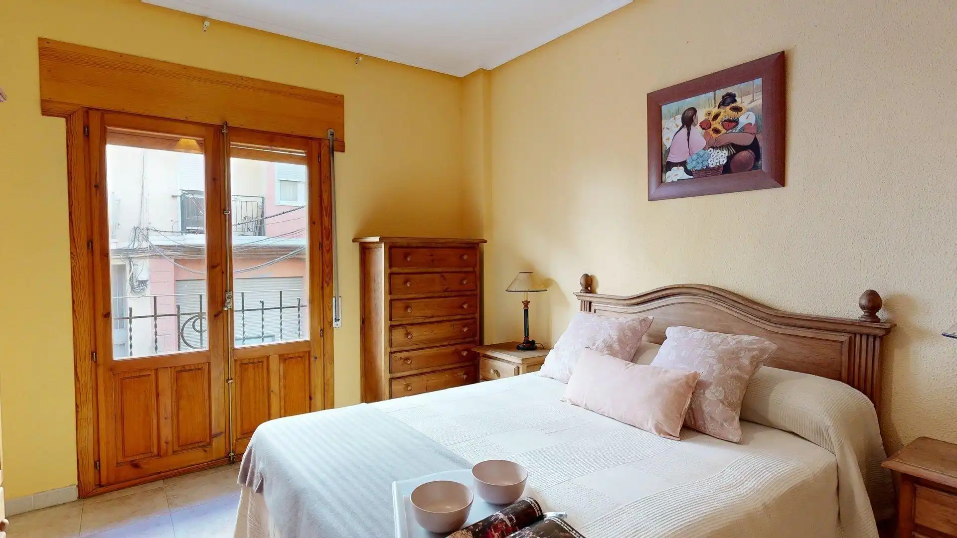 Dormitori de Casa o xalet en venda en Zaragoza amb Calefacció, Terrassa i Moblat